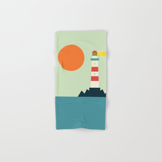 Lighthouse Hand & Bath Towel
