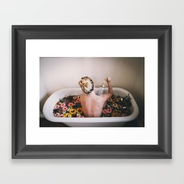 Bath Time Framed Art Print
