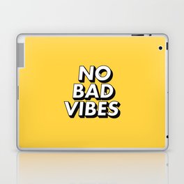 No Bad Vibes Laptop Skin