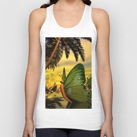 Butterflies ship Unisex Tank Top