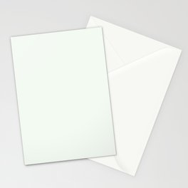 White Frost Stationery Card