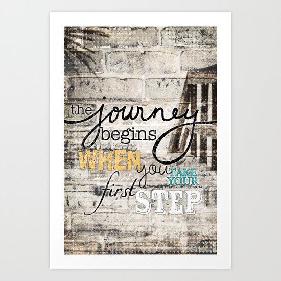 Journey Begins Art Print