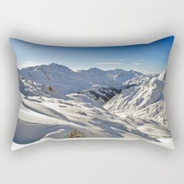 Zurs Lech am Arlberg Austrian Alps Austria Rectangular Pillow