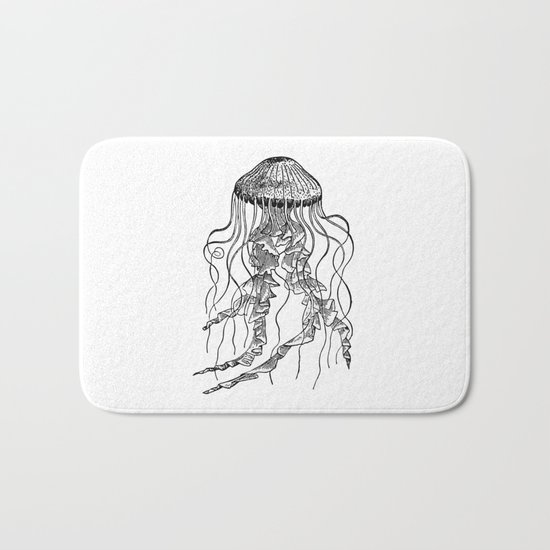 Jellyfish Bath Mat