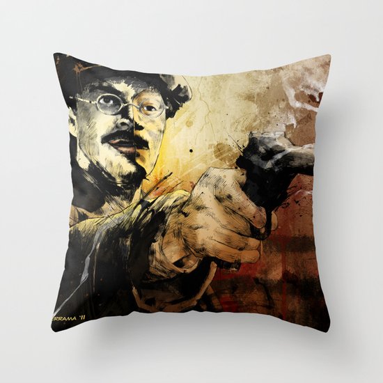 Halk Mask Throw Pillow
