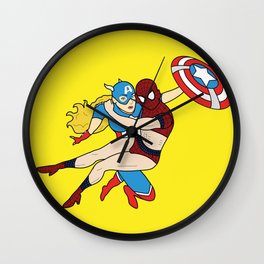 To The Rescue Wall Clock