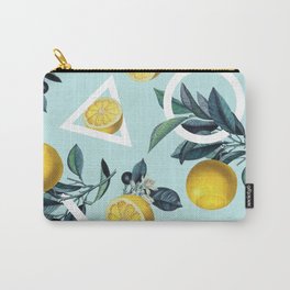 Geometric and Lemon pattern III Carry-All Pouch