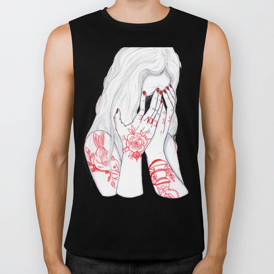 Love Loss Biker Tank