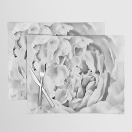 Peony - Black and White Placemat