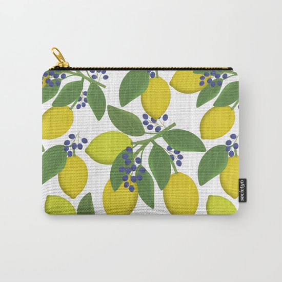 Sprigs of lemon . Carry-All Pouch