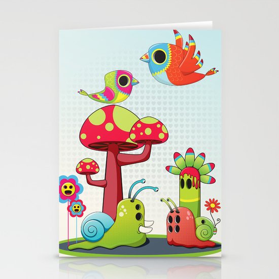 Critter Romance Stationery Cards