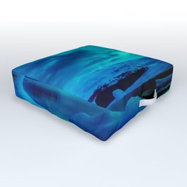 Aurora Borealis 7 Outdoor Floor Cushion