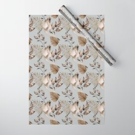 Tropical Jungle Monkeys Pattern Wrapping Paper