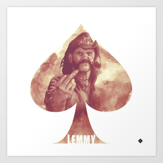 Lemmy Kilmister / Motörhead Art Print