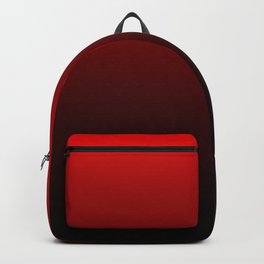 Red and Black Gradient Backpack