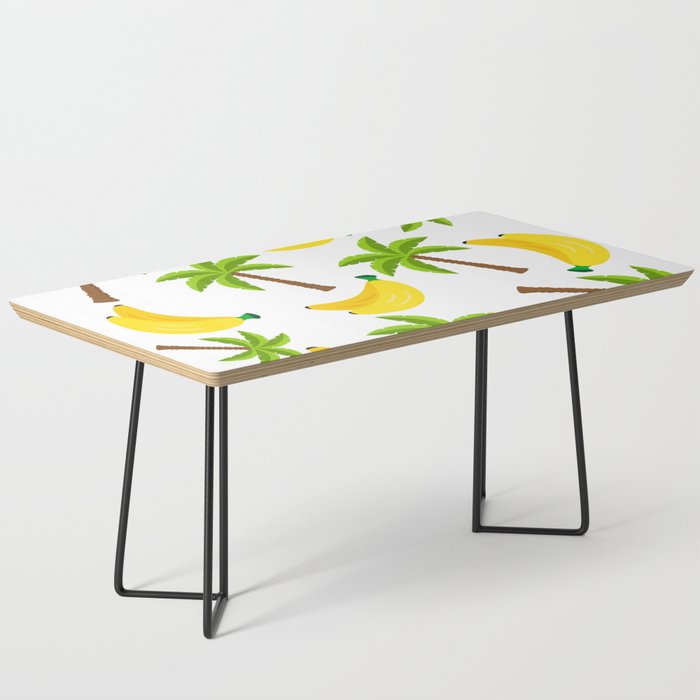 Palm and banana pattern Coffee Table