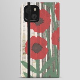 Poppies II iPhone Wallet Case