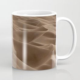 Endless sand dunes in Sahara Desert Africa abstract landscape | Travel #photolovers #society6 Coffee Mug