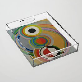 Delaunay Homage to Bleriot Acrylic Tray