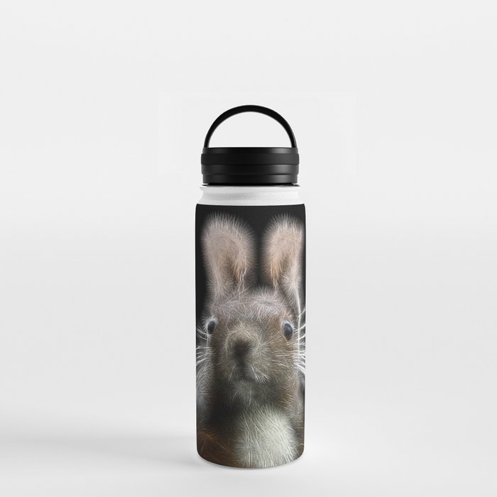 Spiked Red Squirrel Water Bottle