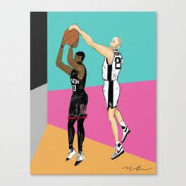 Manu Ginobili Canvas Print