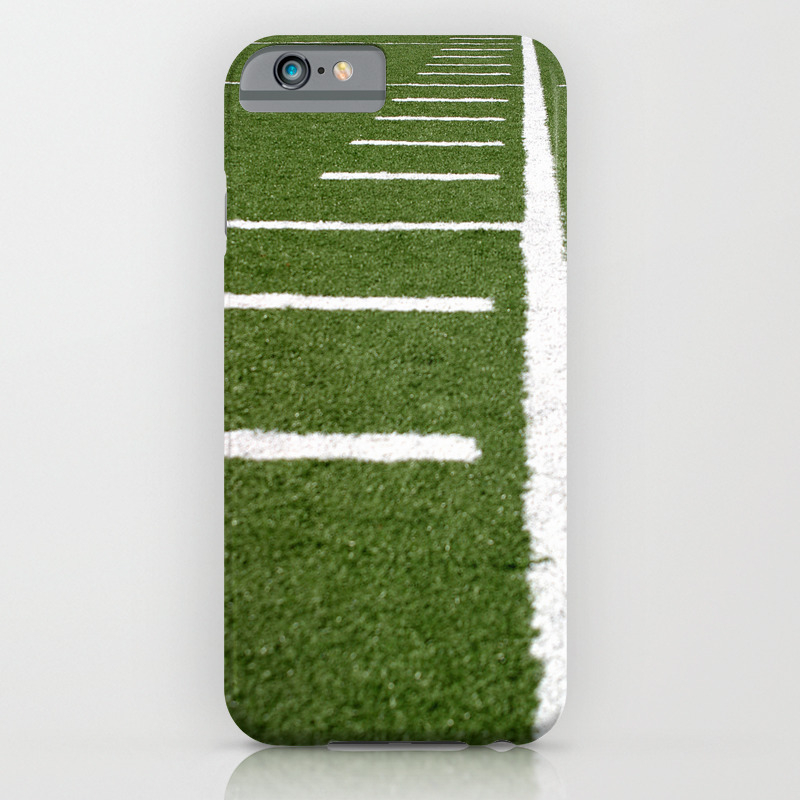 Football Lines Iphone Case By Hlehnerer Society6