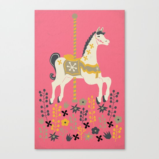 Carousel Canvas Print
