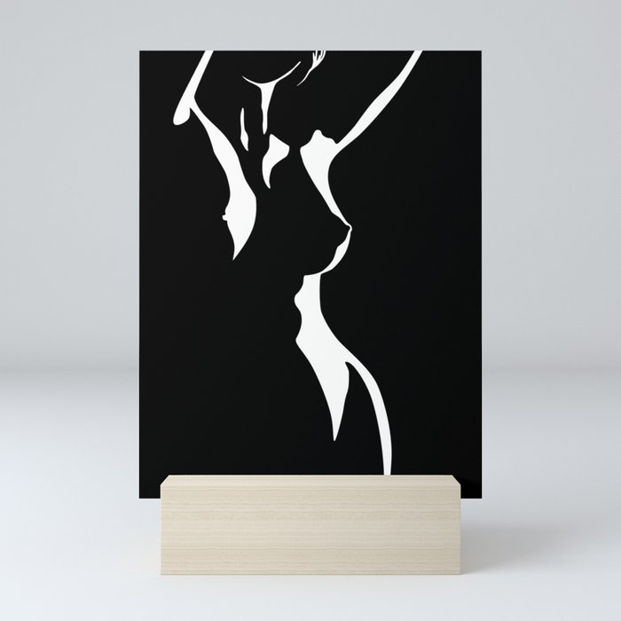 Nude Shadow Mini Art Print