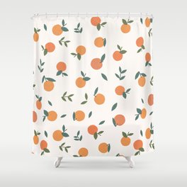 Clementines  Shower Curtain