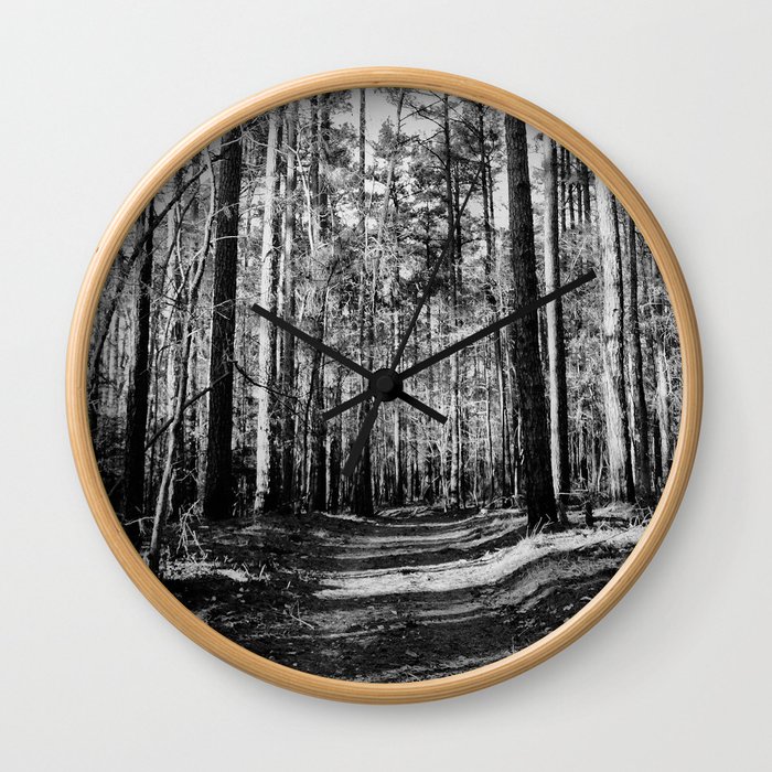 Forest Trail Wall Clock
