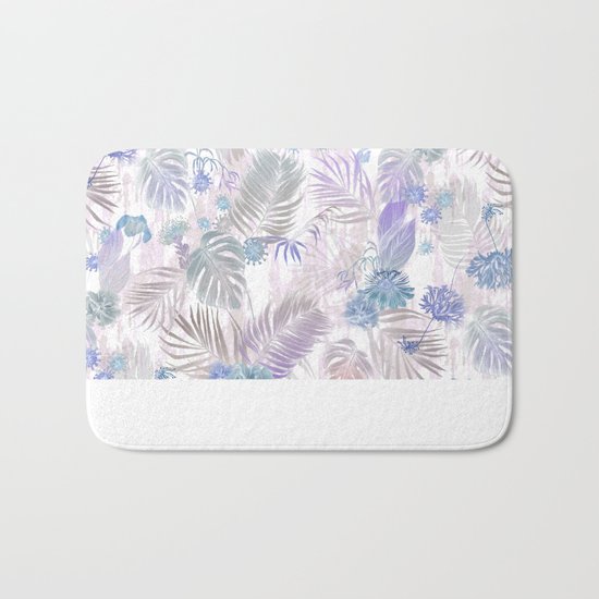 Tropical Iridescence- Pastels Bath Mat