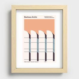 Bauhaus Archive Recessed Framed Print