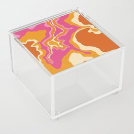 Waves of Heat and Summer  Acrylic Box