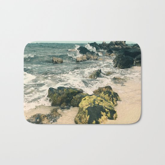 Last Day At The Beach 2016 Bath Mat