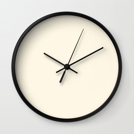 Simply Solid - Cosmic Latte Wall Clock