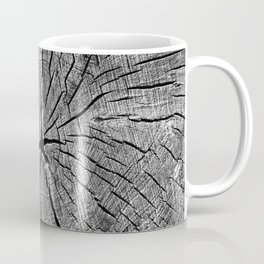 Weathered Old Wood Texture Coffee Mug