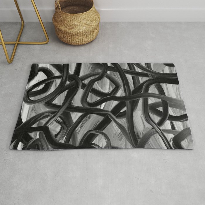 Abstract expressionist Art. Abstract Painting 31. Rug