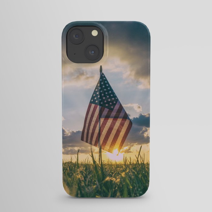 Patriotic US Flag iPhone Case