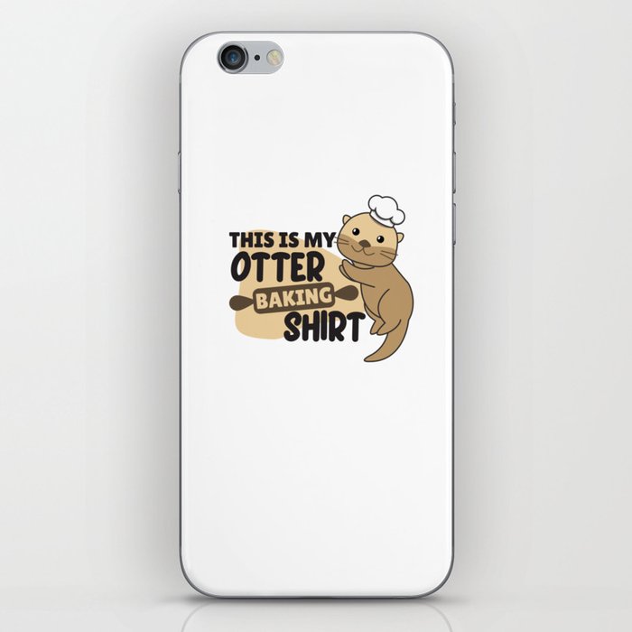 My Otter Back Shirt - Funny Otter Pun iPhone Skin
