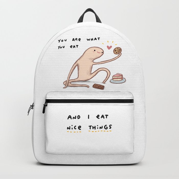 Honest Blob - Eat Nice Things Backpack