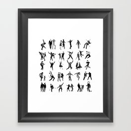 Dancers Framed Art Print
