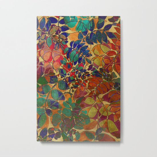 Love of Leaves Metal Print