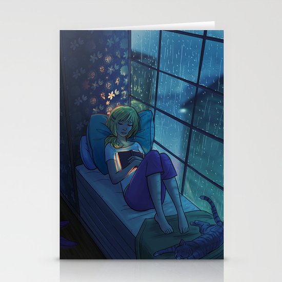 A Good Book Stationery Cards
