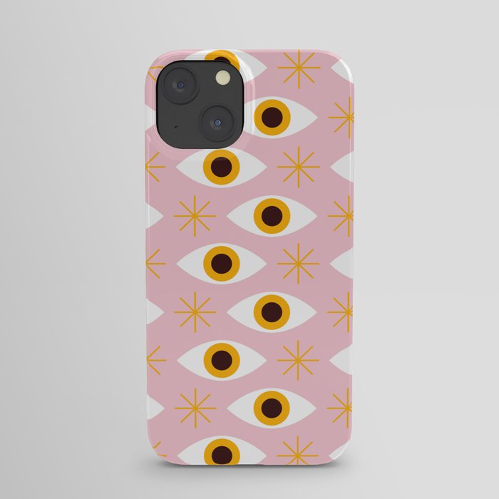 Abstraction_EYES_VISION_MAGIC_LOVE_POP_ART_PATTERN_1221A iPhone Case