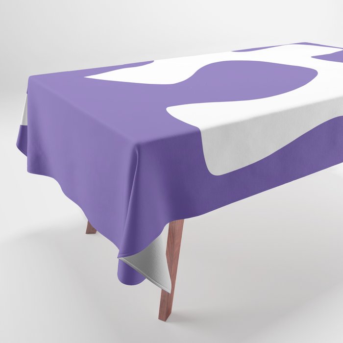 Abstract minimal plant color block 26 Tablecloth
