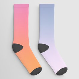 Rainbow Blush Gradient Socks