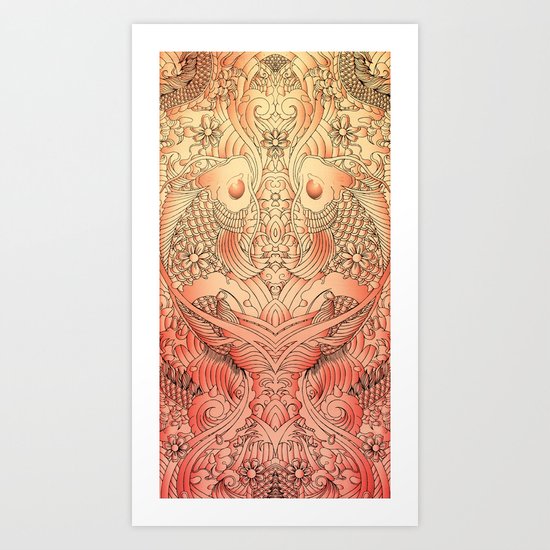 koi Art Print
