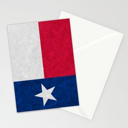 Flag of Texas US Flags State Banner Standard Colors Stationery Card