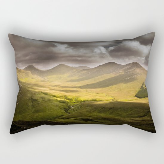 Up To The Mountains Rectangular Pillow