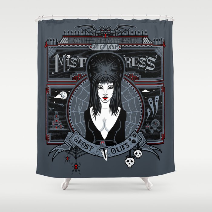 Mistress Ghost Tours Shower Curtain